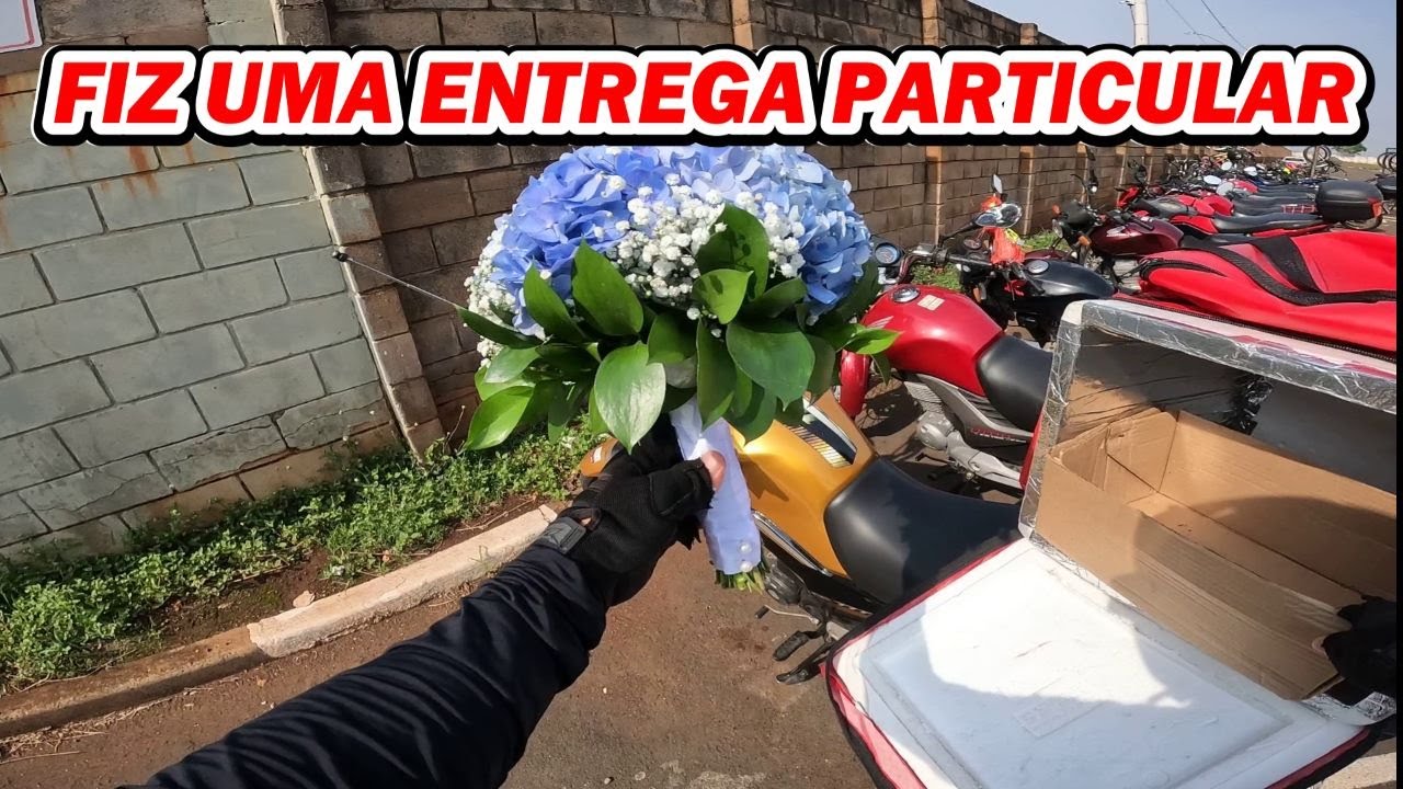 QUANTO COBREI EM UMA ENTREGA PARTICULAR.#motoboy #motovlog