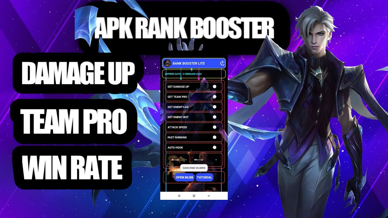APK RANK BOOSTER MOBILE LEGENDS BANG BANG