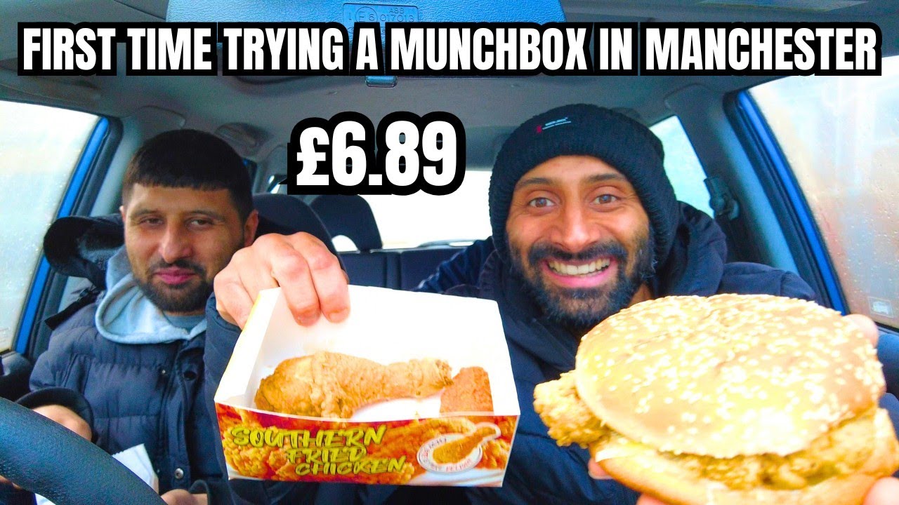 First Time Trying A Munchbox In Manchester! &pound;6.89 Deens Fried Chicken!