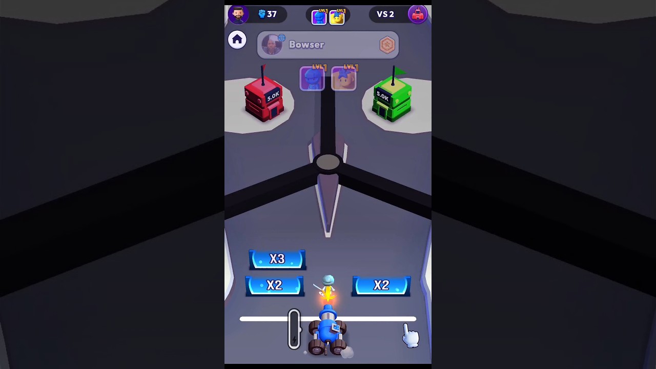 vs 2 Big Fight 😱 Can One Beat Them All? | Mob Control Game – 1 vs 2 Extreme Battle 💥