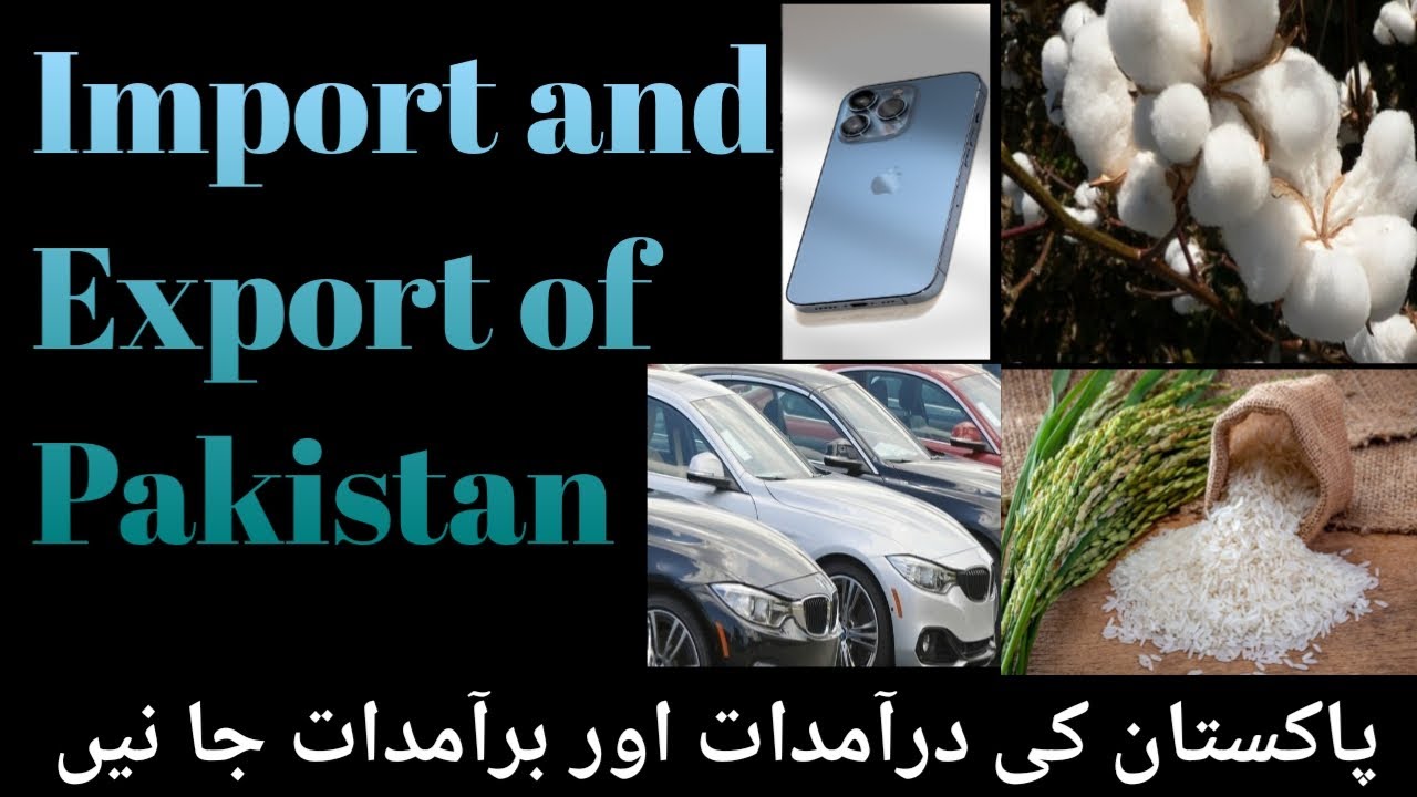 import and export of Pakistan|| import and export of pakistan in urdu ||