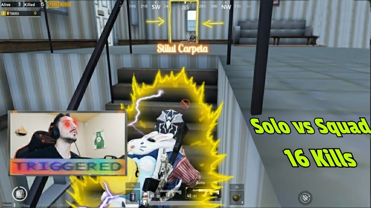 M416 si Beryl M762 sunt *CELE MAI BUNE ARME* pentru SOLO vs SQUAD! PUBG Mobile Romania