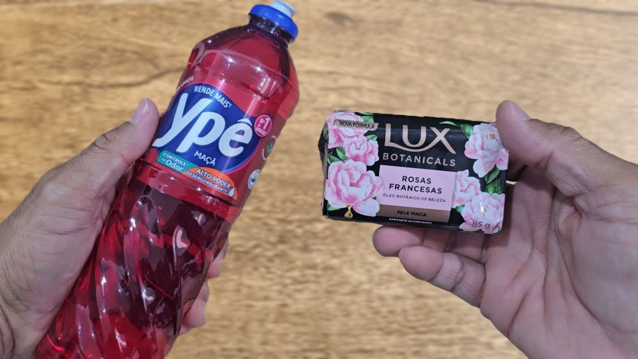 🔴MORRIA E NÃO SABIA é só usar DETERGENTE E 1 SABONETE E NAO PRECISA MAIS GASTAR NO MERCADO