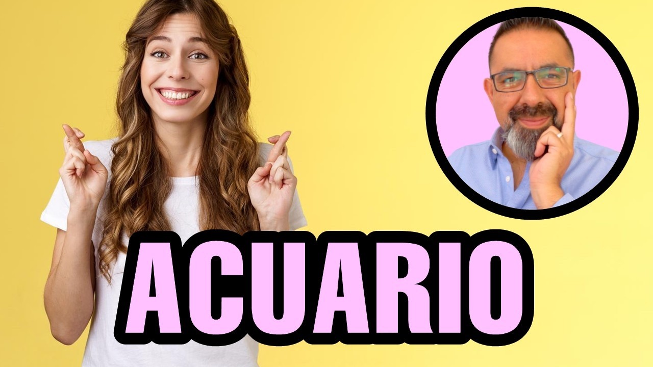 Acuario ♒️ Lágrimas de ALEGRÍA. PREPÁRATE para recibirlo 🔮 TAROT milagros (clip)