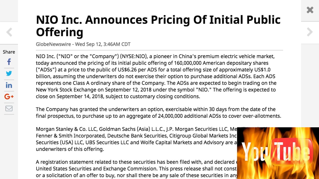 NIO Inc. (NYSE: NIO)