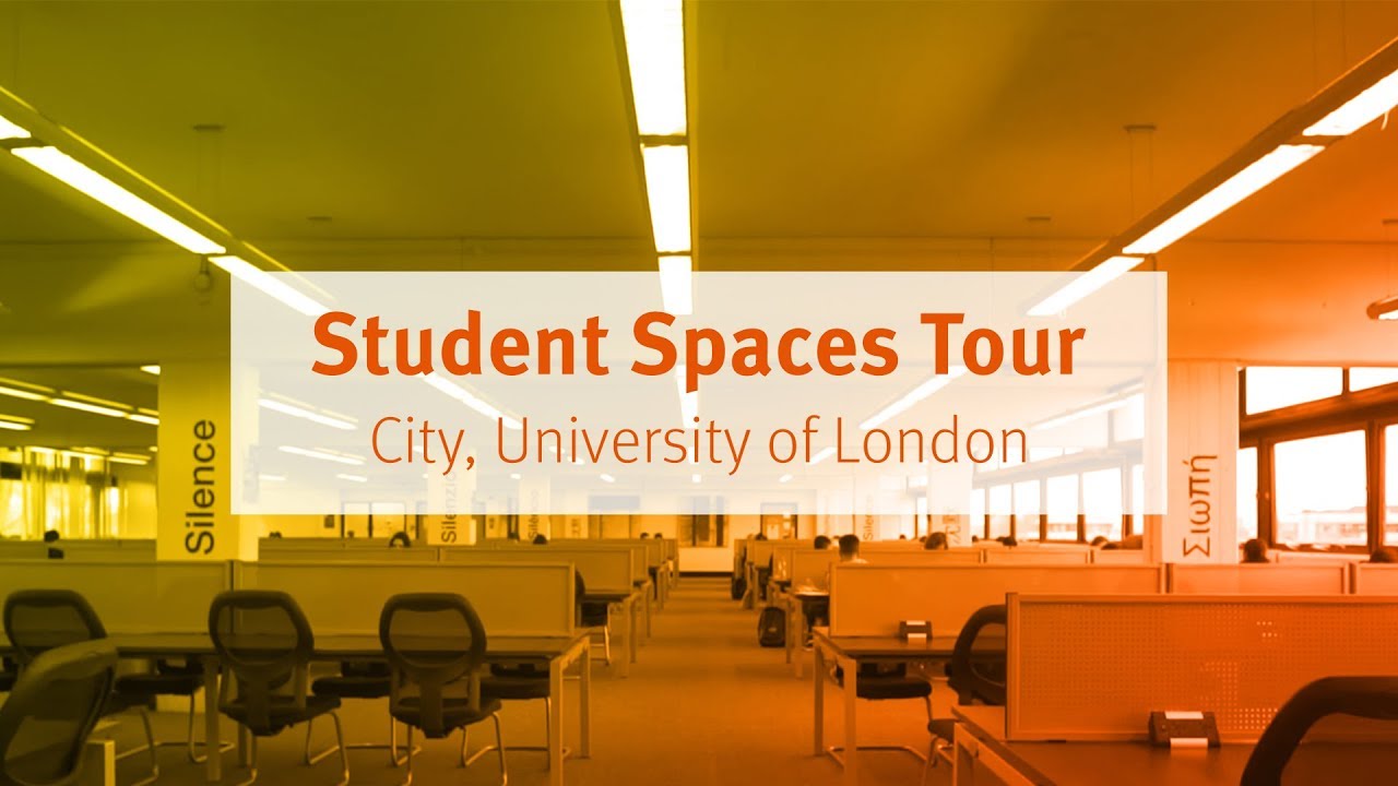 City, University of London: Student Spaces Tour