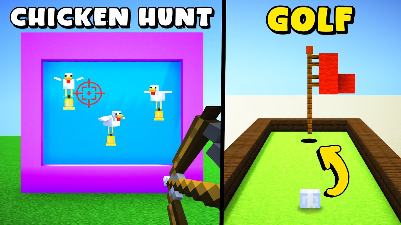 I Invented 13 NEW Minecraft Minigames