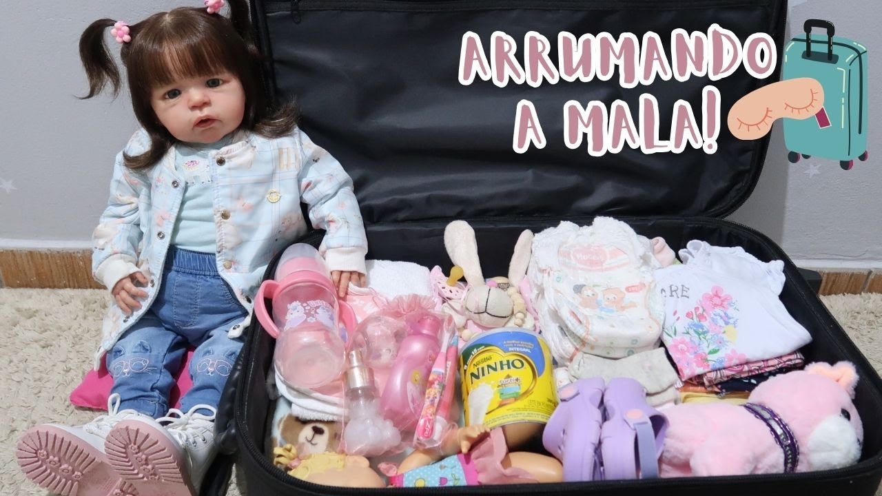 ARRUMANDO A MALA DA SANDIE PRA DORMIR NA CASA DA AMIGUINHA!