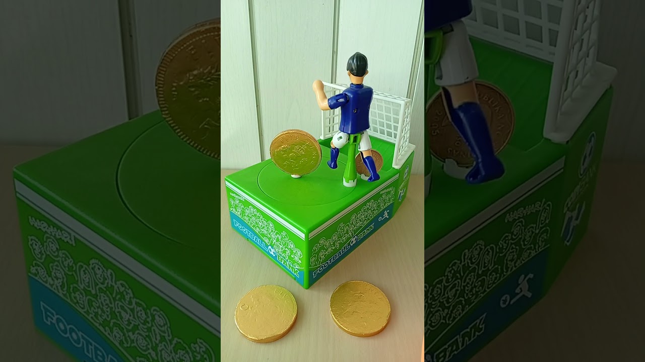 Satisfying with Unboxing & Review Miniature Football Piggybank Kitchen Toys Video | ASMR Videos