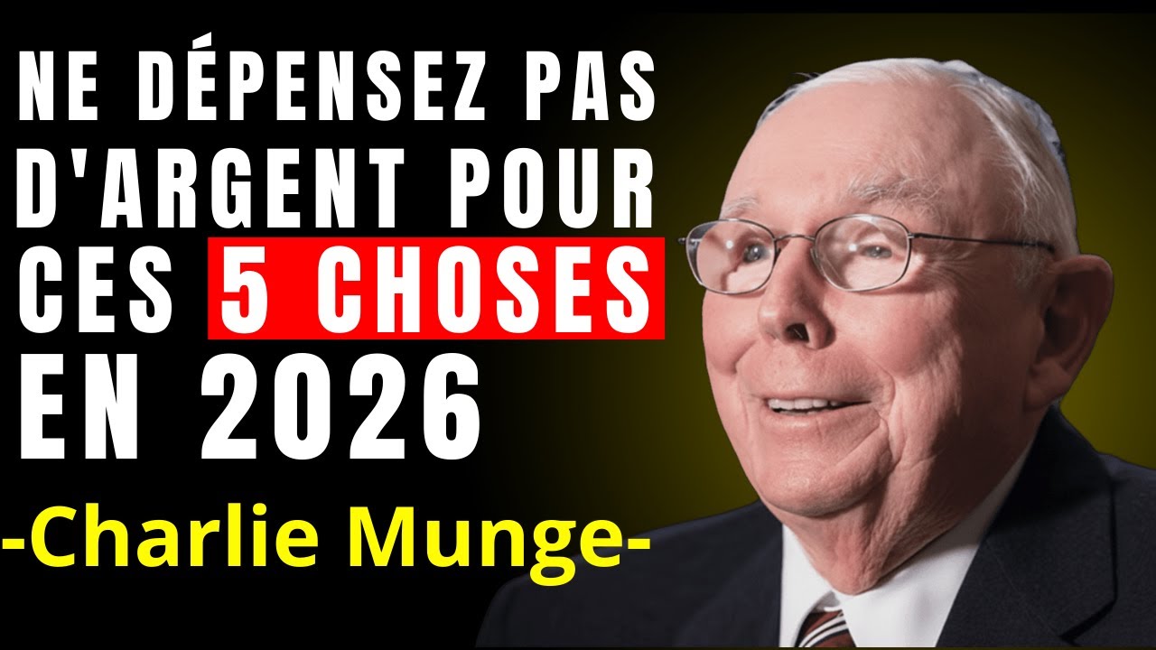 Charlie Munger : Les 5 destructeurs de richesse à éviter absolument en 2026