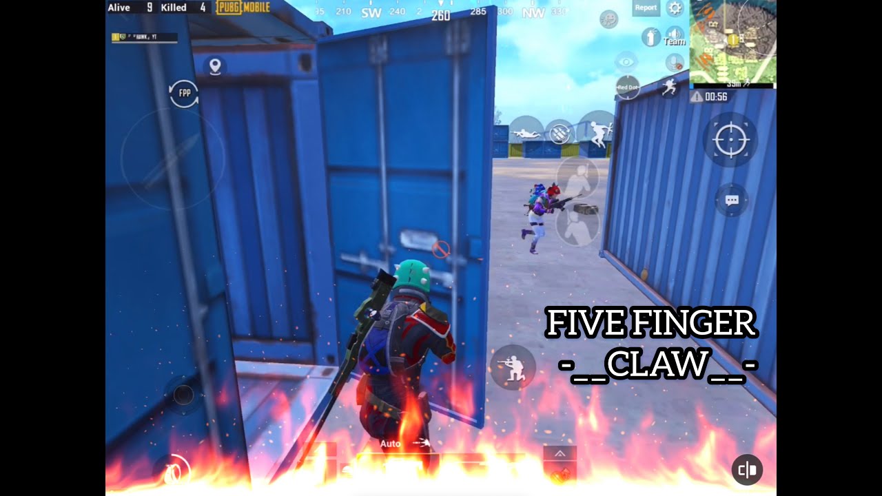 SOLO vs SQUAD MATCH | Arcade Mode | iPAD Mini 5 Five Finger Claw Hawk Nasir Pubg Mobile