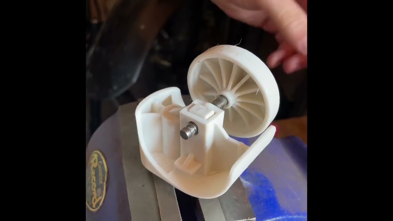 Fix - hack - ikea office chair wheels not spinning / rolling