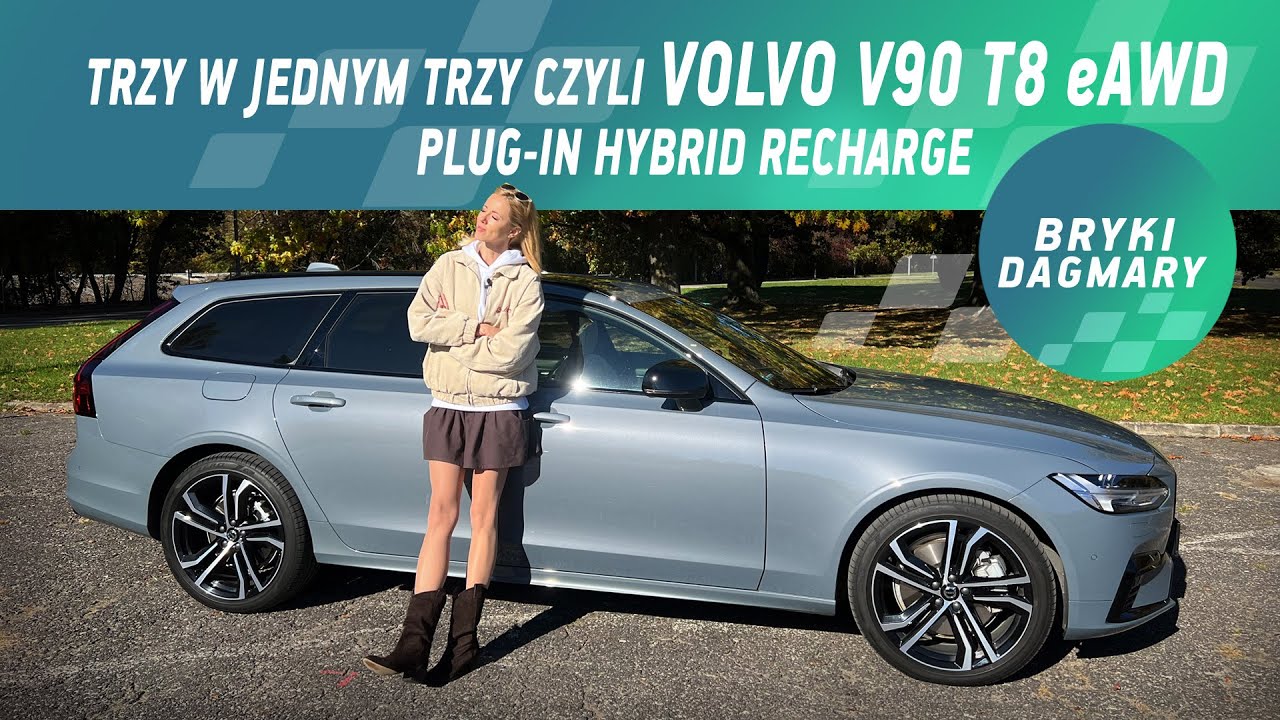 Mocarz trzy w jednym czyli Volvo V90 T8  eAWD Plug-in Hybrid Recharge w&oacute;zek na sterydach