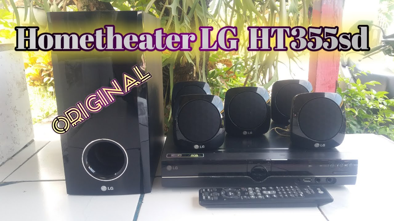 HOMETHEATER LG HT355SD ORIGINAL