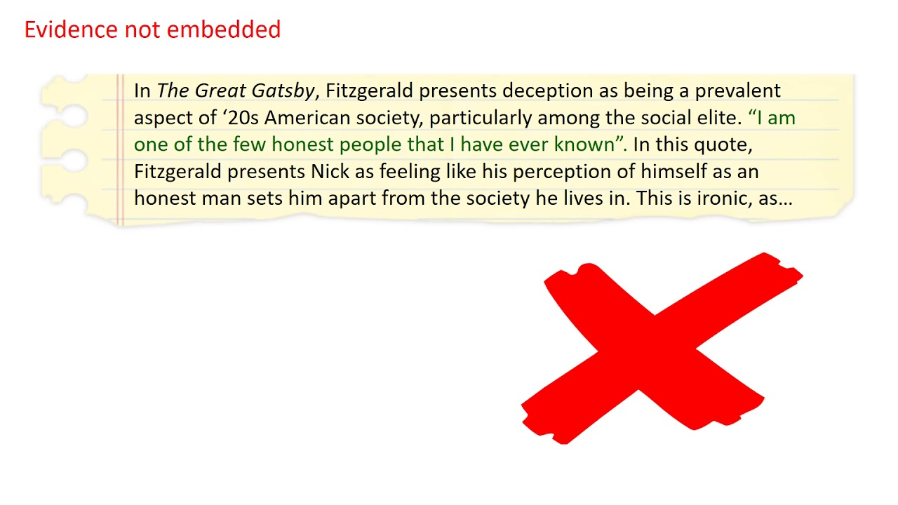 How to embed and contextualise evidence