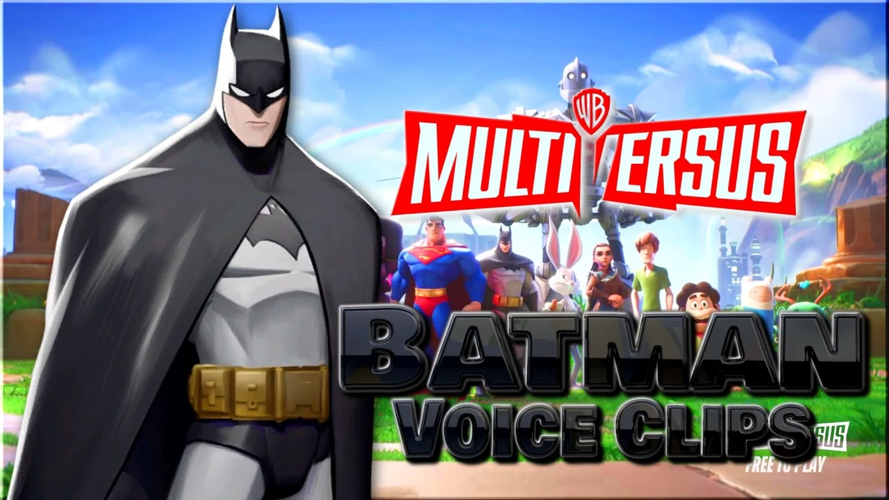 All Batman Voice Clips • MULTIVERSUS • All Interactions • Warner Bros • Funny • 2022