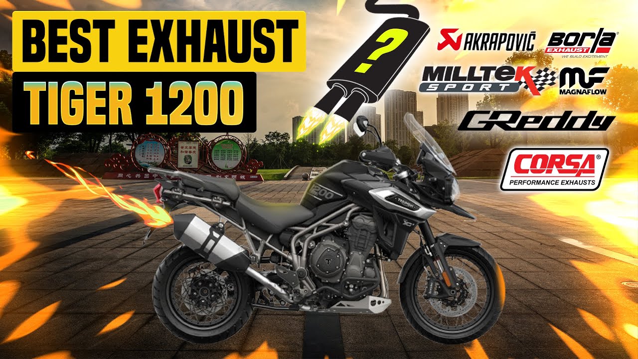 Triumph Tiger 1200 Exhaust Sound🔥Akrapovic,Arrow,Delkevic,Pipe Werx,Mivv,Dominator,Scorpion,LeoVince