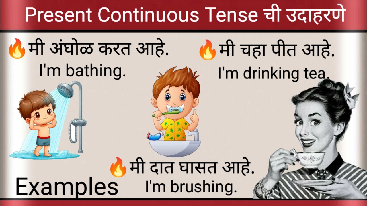 101 examples of present continuous tense l Learn to speak English l English grammar l examples