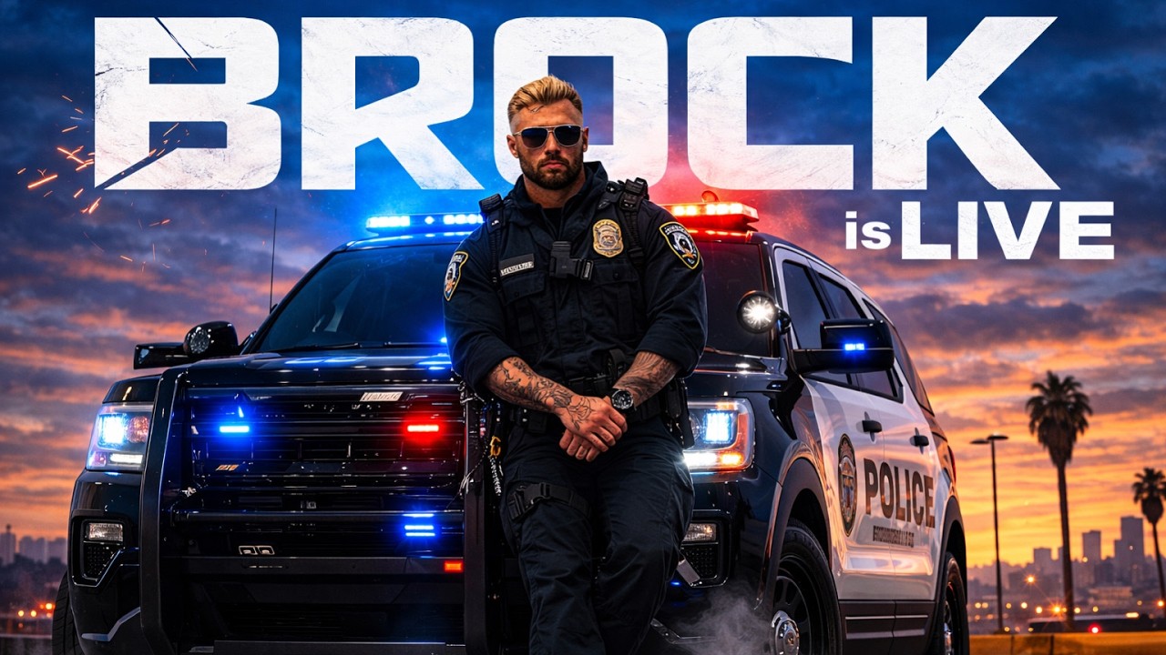 LSPD - Brock Drip / GRAND RP / LIVE / GTA5 RP #grandrp #dream