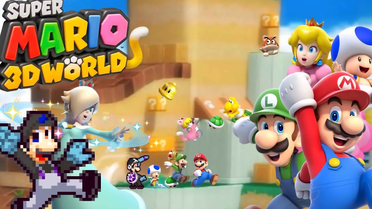 Super Mario 3D World (2026) - Part 2 - Saving the Sprixies! Rosalina's Grand Entrance! #shorts