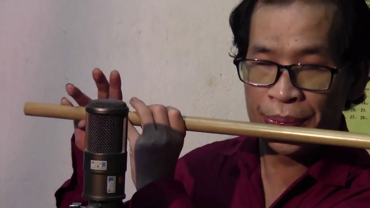 Sáo Trúc Đinh Quang Vũ - Chuyện Tình Người Đan Áo flute cover