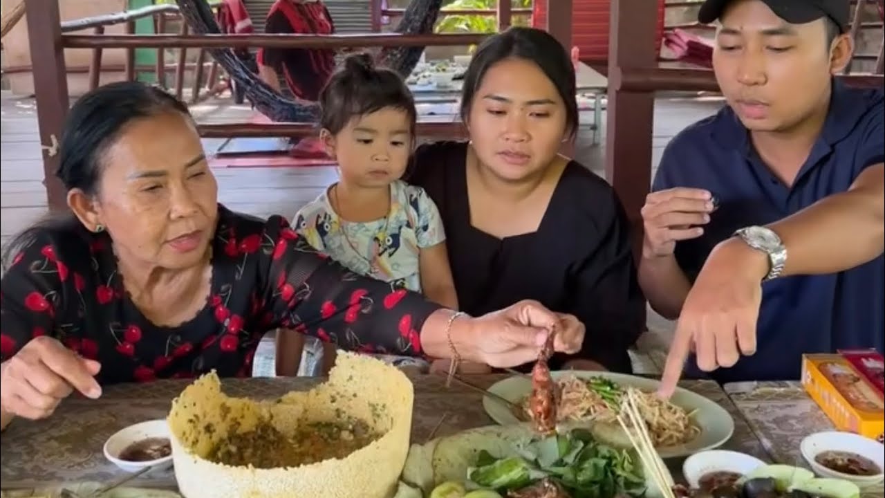 នាំបងស្រីមកញុំាបាយក្ដាំង....!