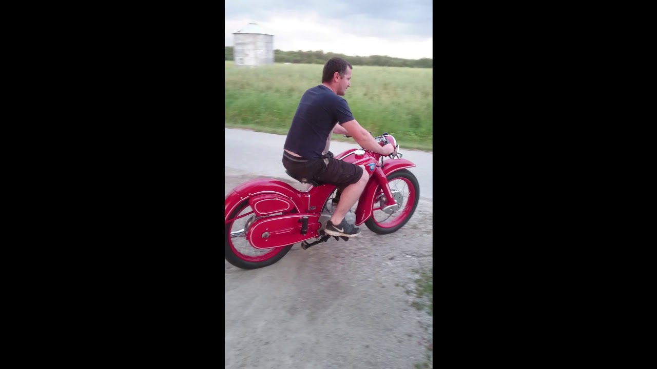 NSU Max Special 250 ( before and after )