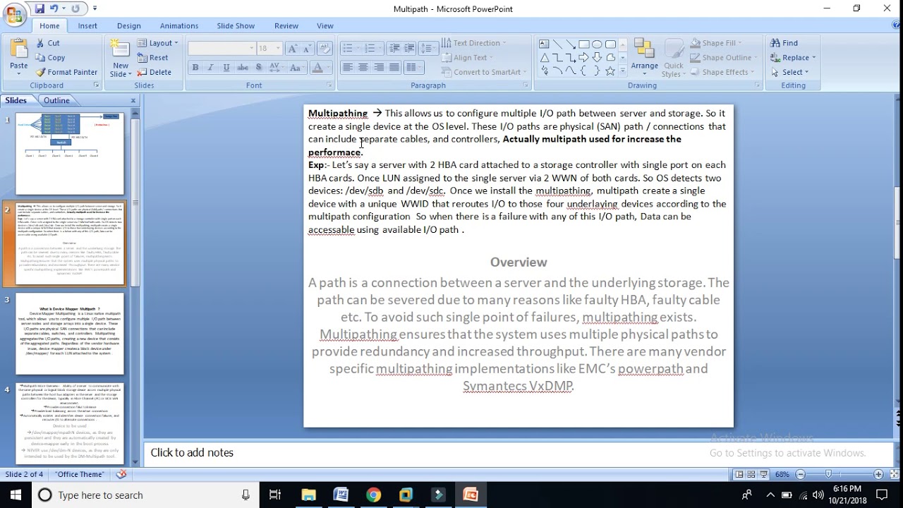 How to do Multipathing in Linux 6 step by step ?
