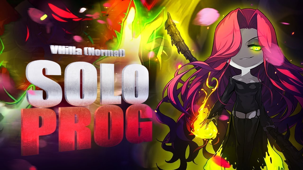 [GMS - Heroic] Maplestory - Challenger World Progression | Ren (Solo) – VHilla (Normal)