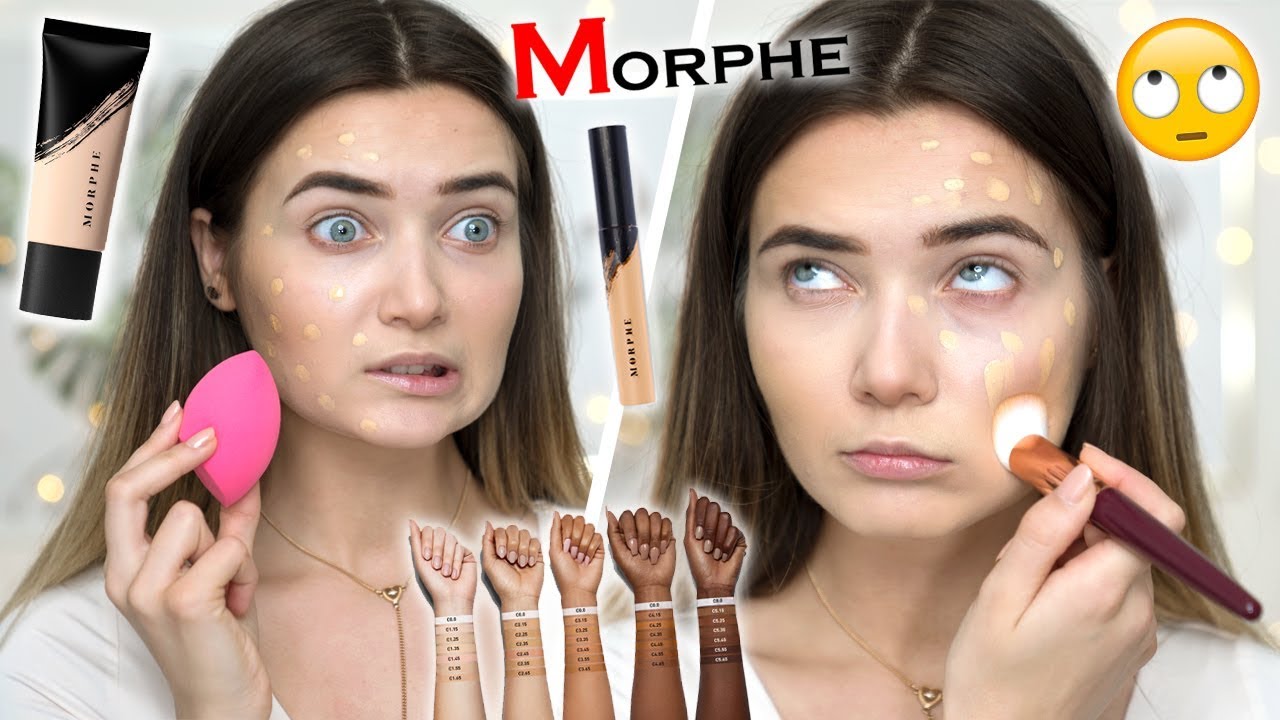 I TRIED THE MORPHE FOUNDATION & CONCEALER...WHATS THE TEA SIS!?