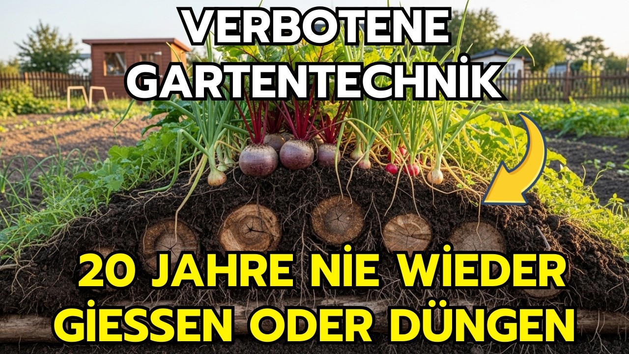 Verbotene Gartentechnik: Behörden Bestraften İhn – Seine Methode Spart 5.000 € Wasserkosten.
