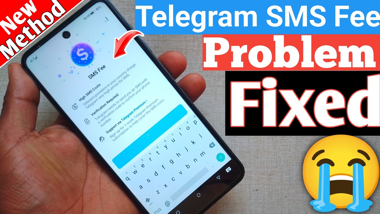 How to fix telegram SMS Fee problem 2025/26 100% functional #new #method #2025