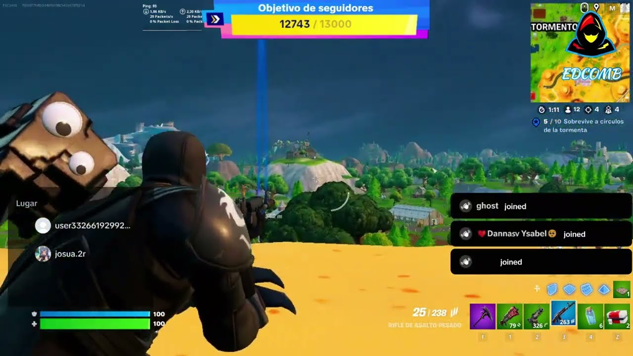 Fortnite Win en Vivo @fortnite @FortniteLATAM