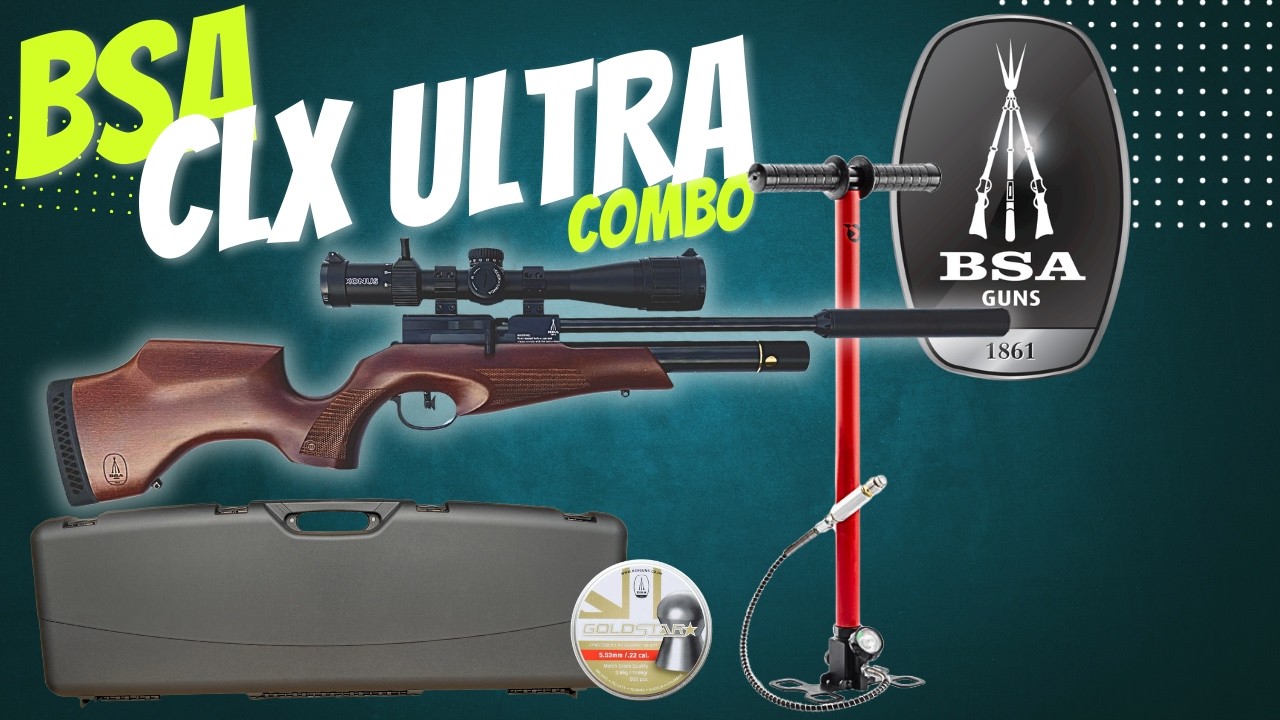 Распродажа века от Dave’s Deals! Пневматическая винтовка BSA Ultra CLX PCP в комплекте, рекомендо...