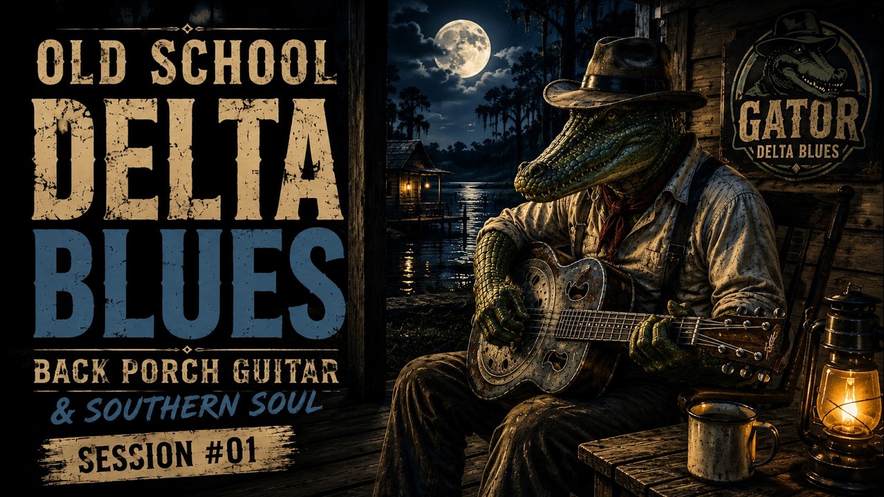 Old School Delta Blues | Back Porch Guitar & Southern Soul &bull; Session #01