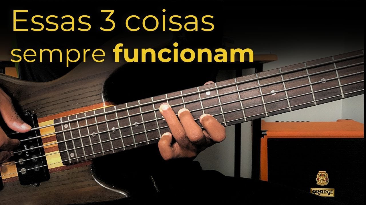 Faça isso se VOCÊ ESTÁ PERDIDO para CRIAR FRASES ou IMPROVISAR | Aula de contrabaixo.