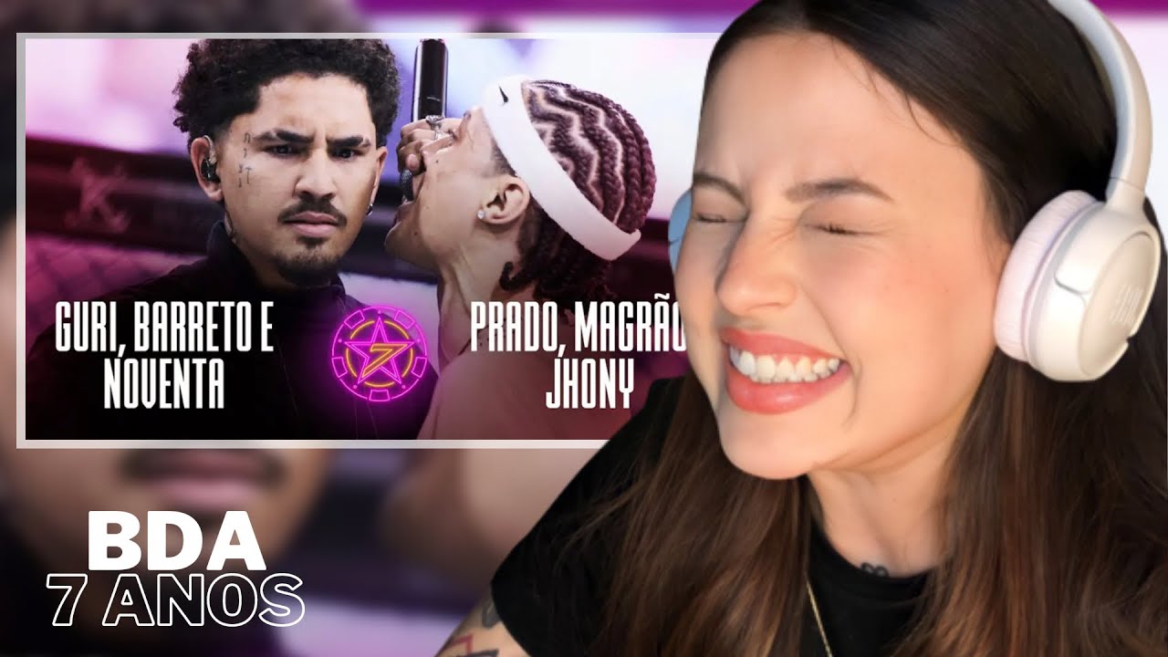 (FATALITY DA NOITE) GURI, BARRETO E NOVENTA X PRADO, MAGRÃO E JHONY | 2ª FASE | REACT Anna Caleg