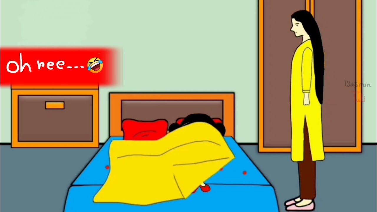 কত্ত চালাক বান্দর পোলাপাইন🤔🤣 funny cartoon | Cartoon animation video| flipaclip animation