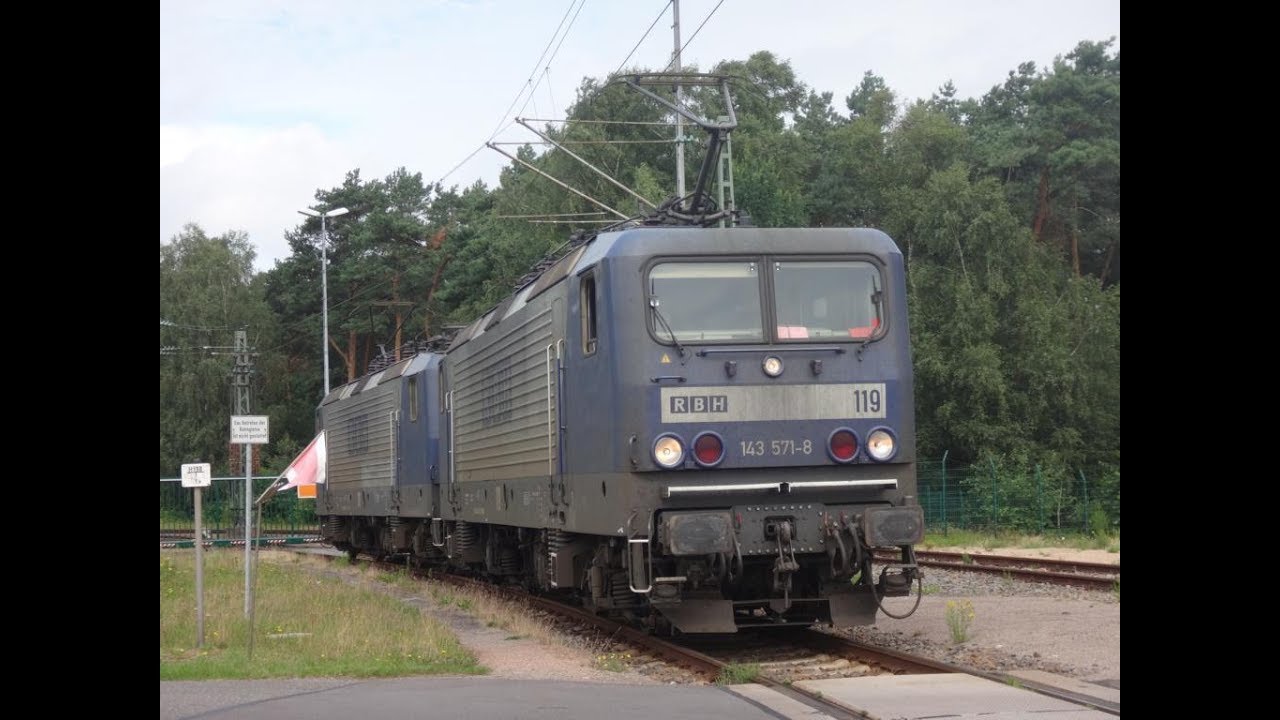 Führerstandsmitfahrt auf Br. 143 von Rheine nach Holthausen