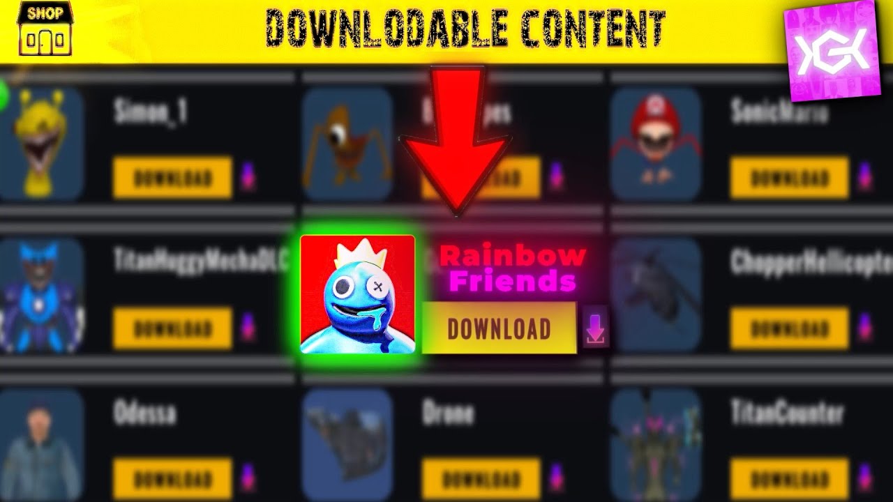 NEW UPDATE RAINBOW FRIENDS IN NEXTBOTS IN PLAYGROUND MOD FOR FREE IN SHOP! 