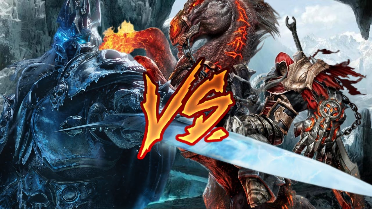 【RANDOM BATTLE】 Lich King vs War (Darksiders ) / Король Лич vs Война (Darksiders )