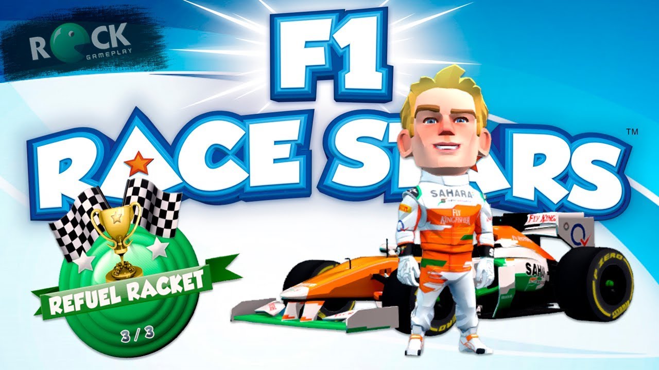 F1 Race Stars Gameplay - (PC/2K 60FPS) - Career Mode - Refuel Racket - Gold Trophy