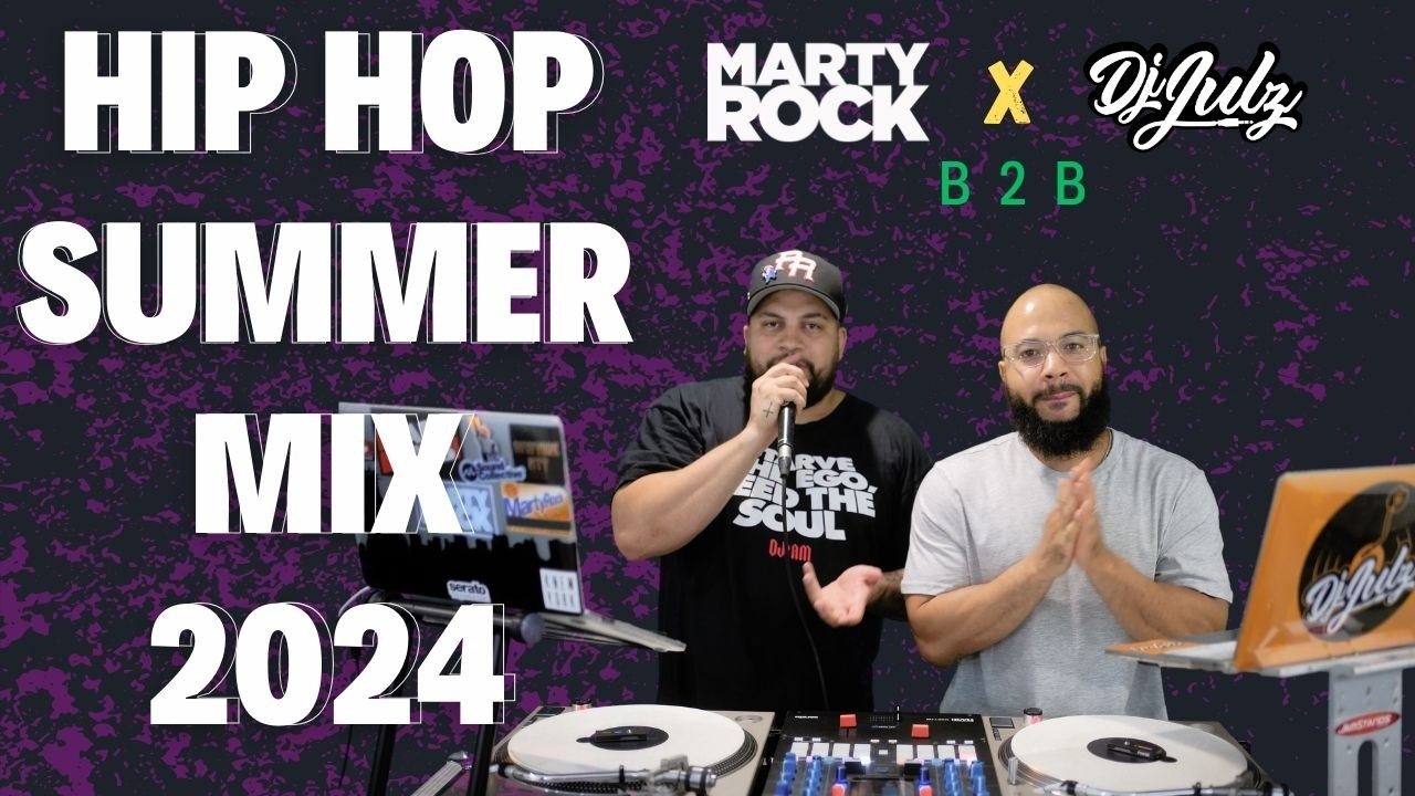 Hip Hop Summer Mix 2024 (Clean) | Marty Rock X Dj Julz B2B
