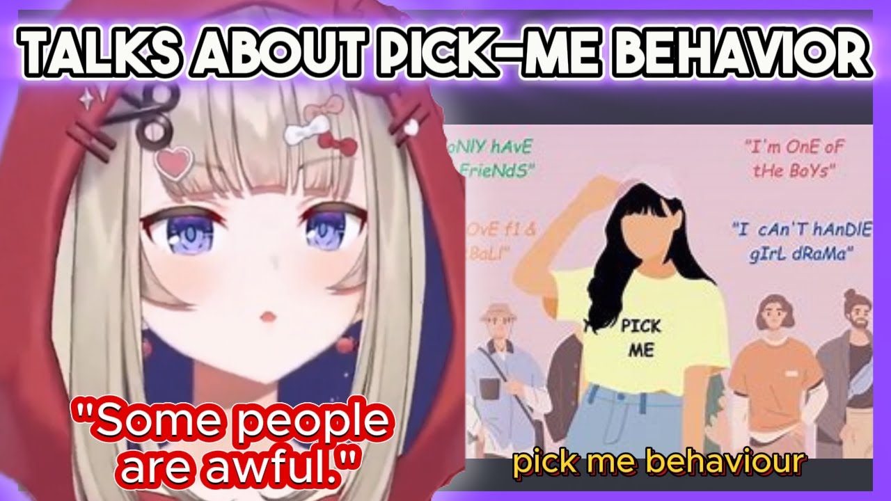 Shiina Explains 'Pick Me Girl' & Her Experience with a Male Equivalent! | Amanogawa Shiina Clip