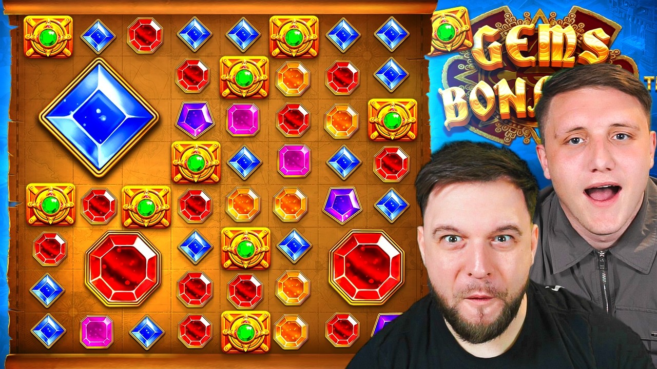 INSANE BONUS BUY SESSION ON GEMS BONANZA! (HUGE WIN!)