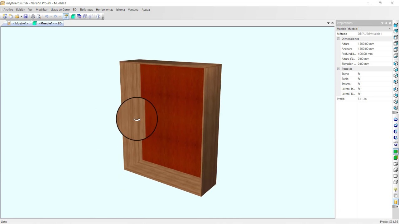 Polyboard Configuración Inicial y Navegación para el Diseño de Muebles en Tablero Melamina