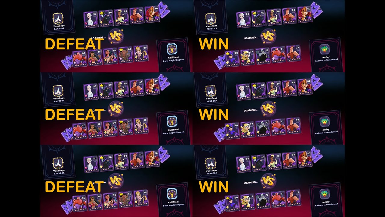 WEIRD 6x BATTLE 3x LOSE 3x WIN WITH THE SAME OPPONENT - DSA