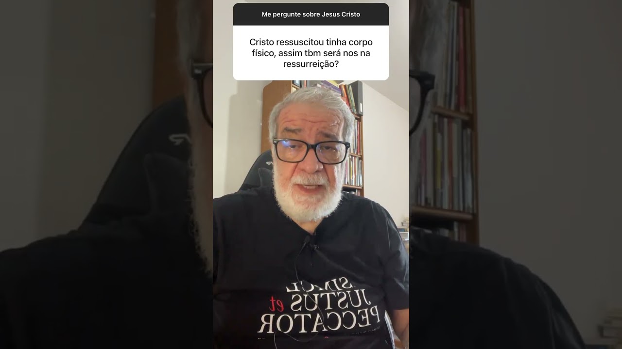 JESUS CRISTO RESSUSCITOU COM CORPO FÍSICO? | REV. AUGUSTUS NICODEMUS 
