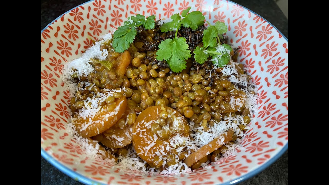 LENTEJAS VEGANAS Estilo Hind&uacute;