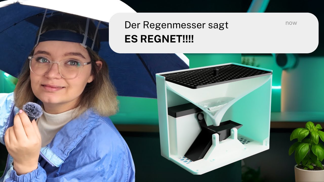 Dieser DIY Sensor macht den Garten wirklich smart (Regenmesser selbst bauen)